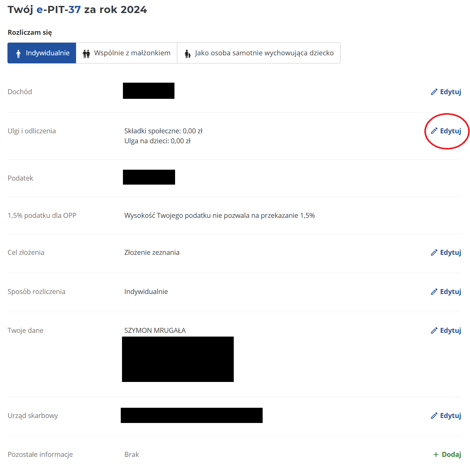 Jak rozliczyć IKZE w e-Pit